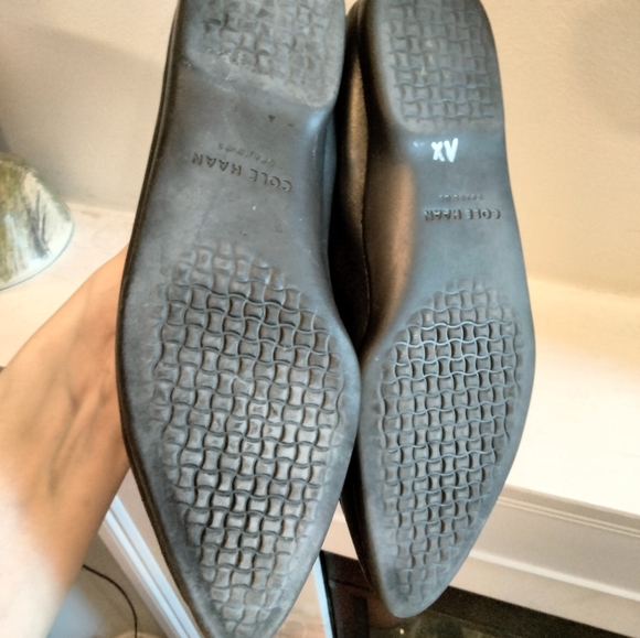 Cole Haan Grand Ambition Ambassador  leather flats black 9B - Picture 4 of 10
